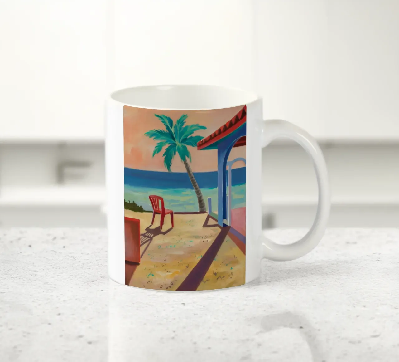 Silenzio di Palm Breeze tazza in ceramica da Mystic Grain
