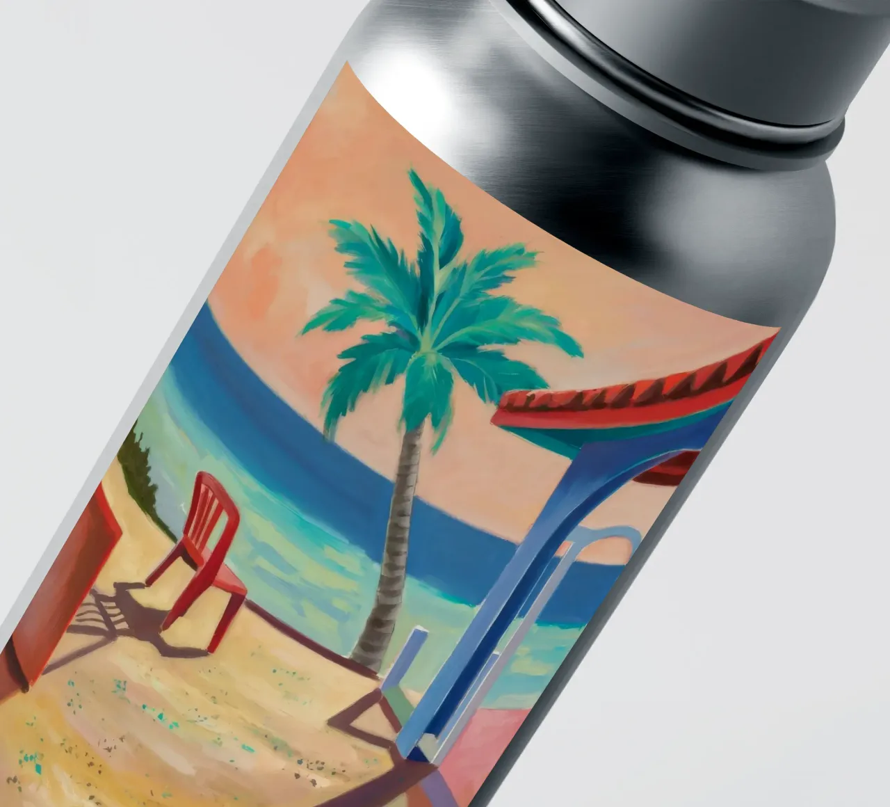 Palm Breeze Silence sticker by Mystic Grain
