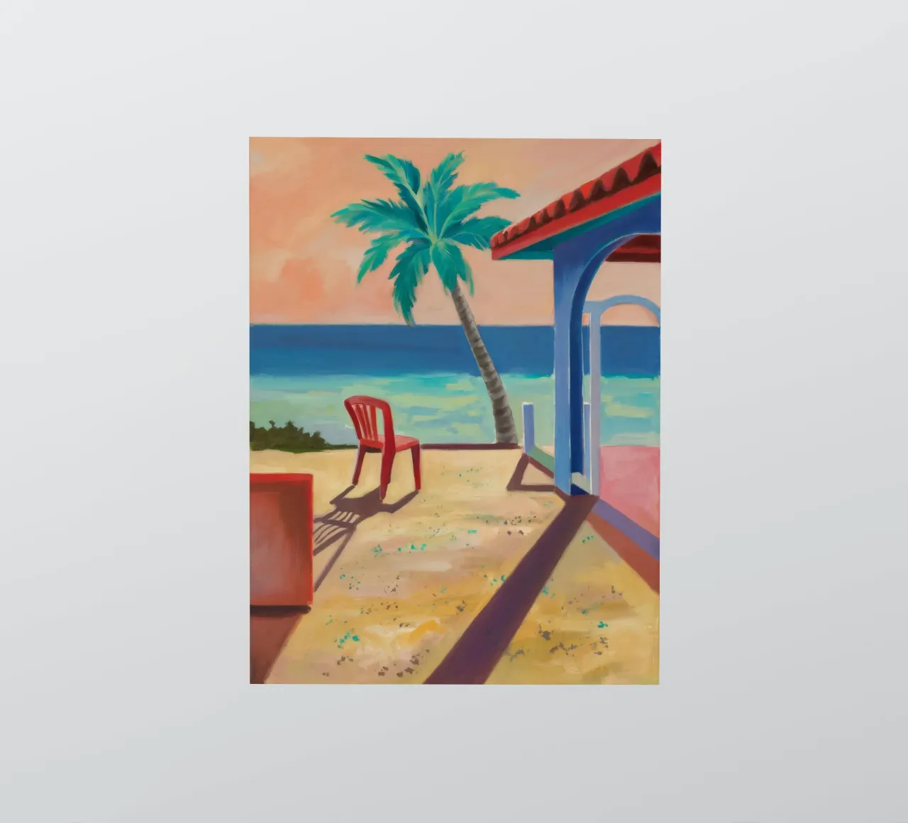 Palm Breeze Silence sticker by Mystic Grain