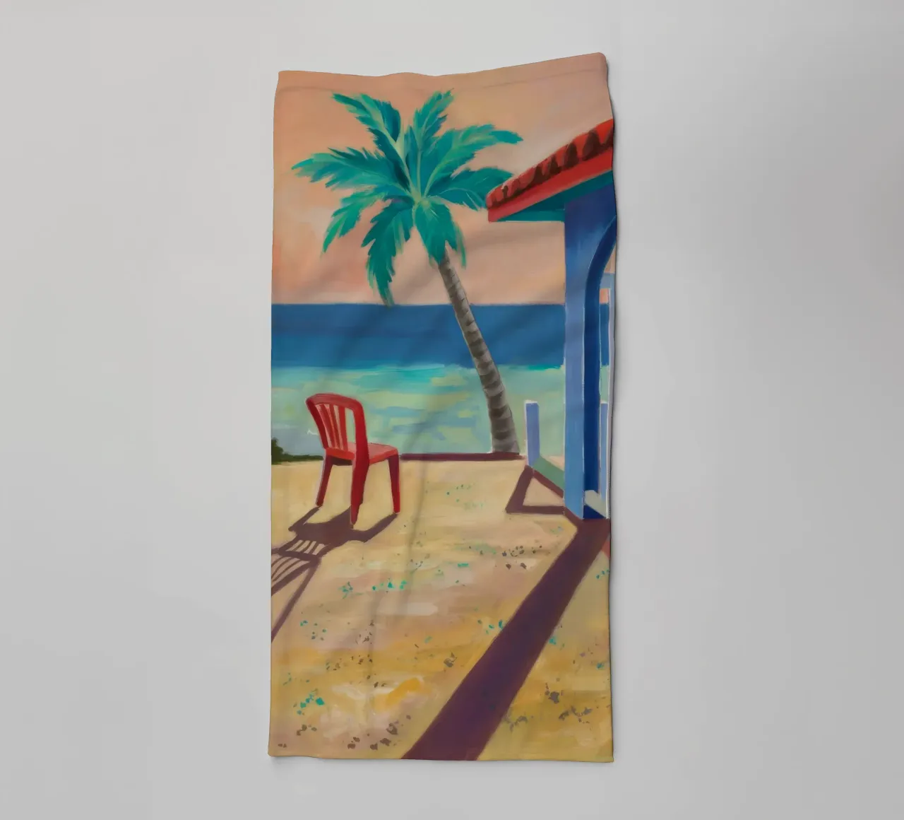 Silenzio di Palm Breeze asciugamano da bagno da Mystic Grain