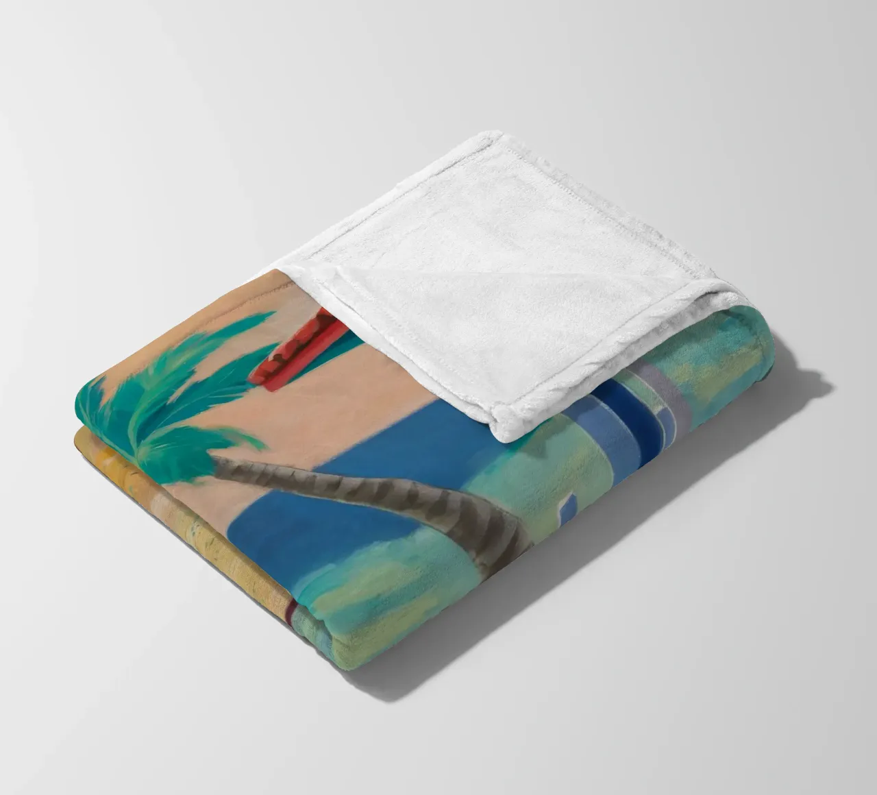 Silenzio di Palm Breeze coperta in pile da Mystic Grain