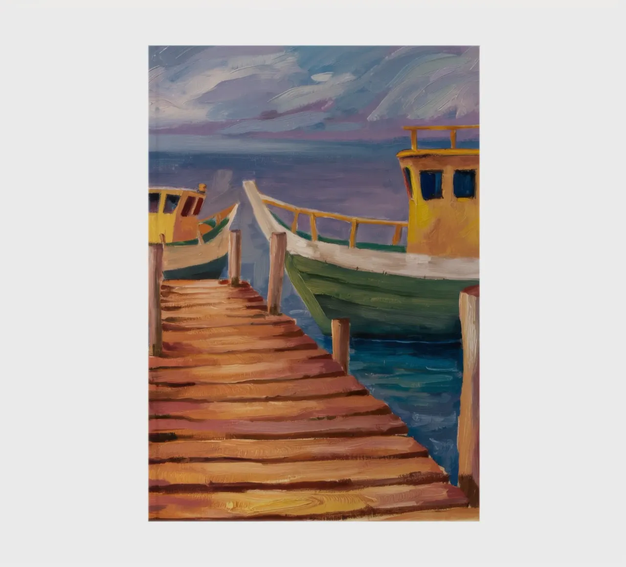 Dock of Solace notebook by Mystic Grain
