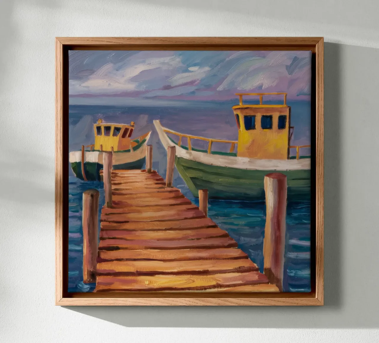 Dock of Solace canvas by Mystic Grain