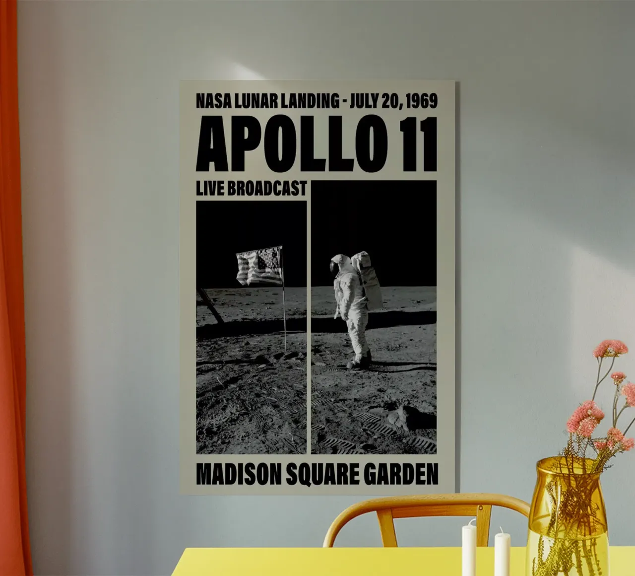 Apollo 11, Madison Square Garden II acrylic glass by Vintage by JUNIQE