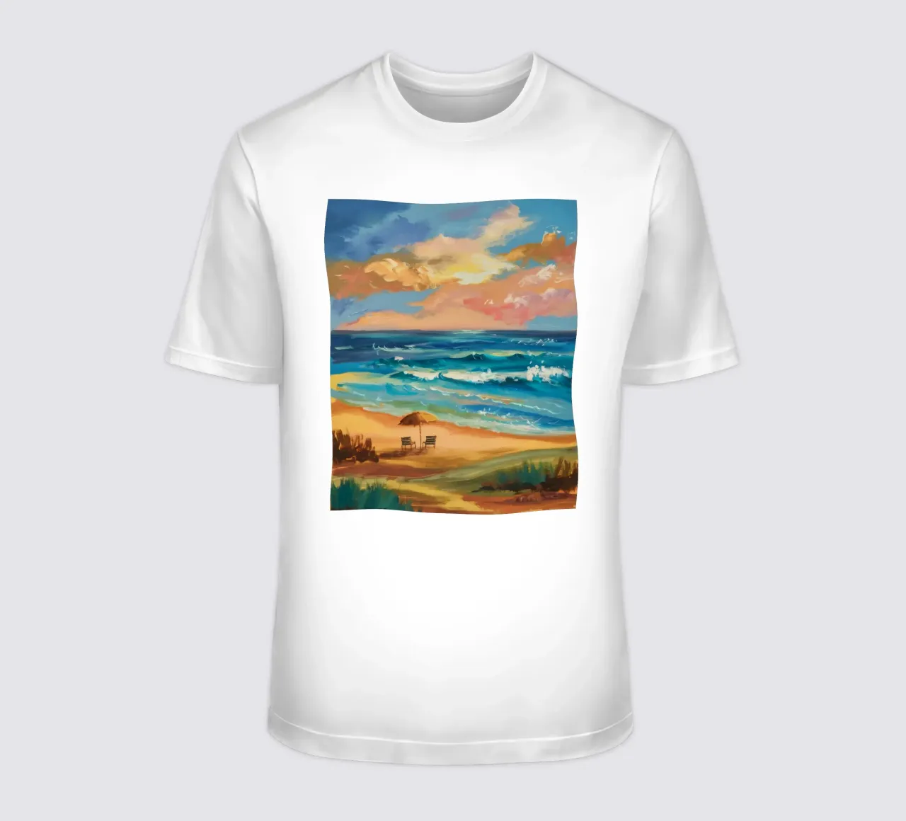 Le maree d'oro si alzano t-shirt da Mystic Grain