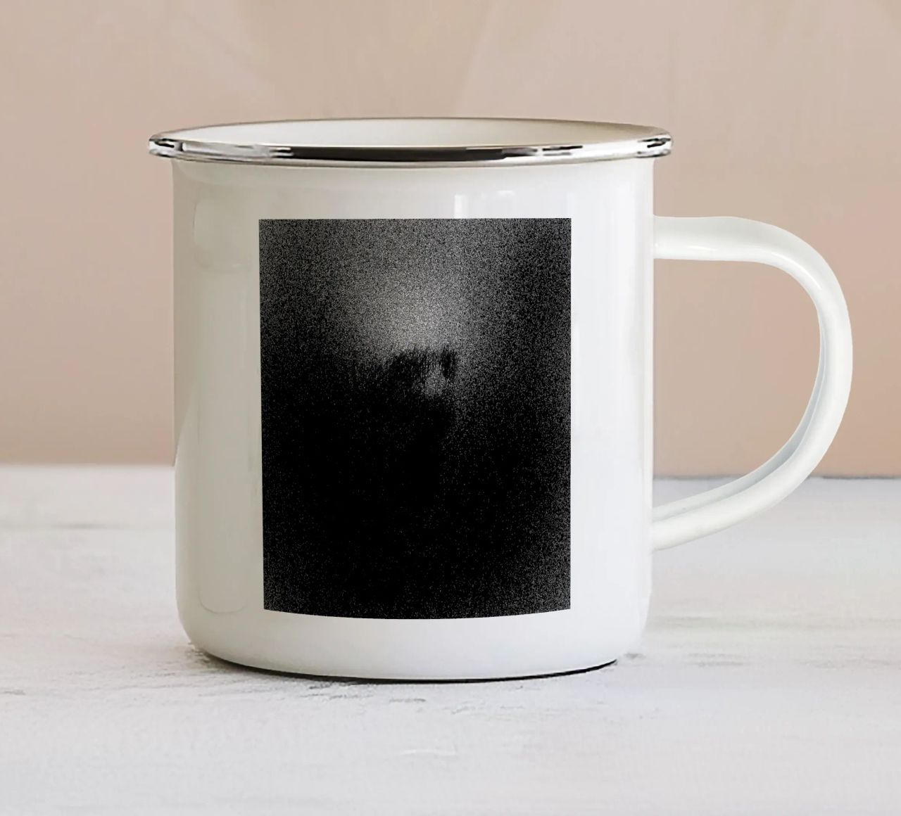 La morte è poco più tazza in smalto da lila Shop