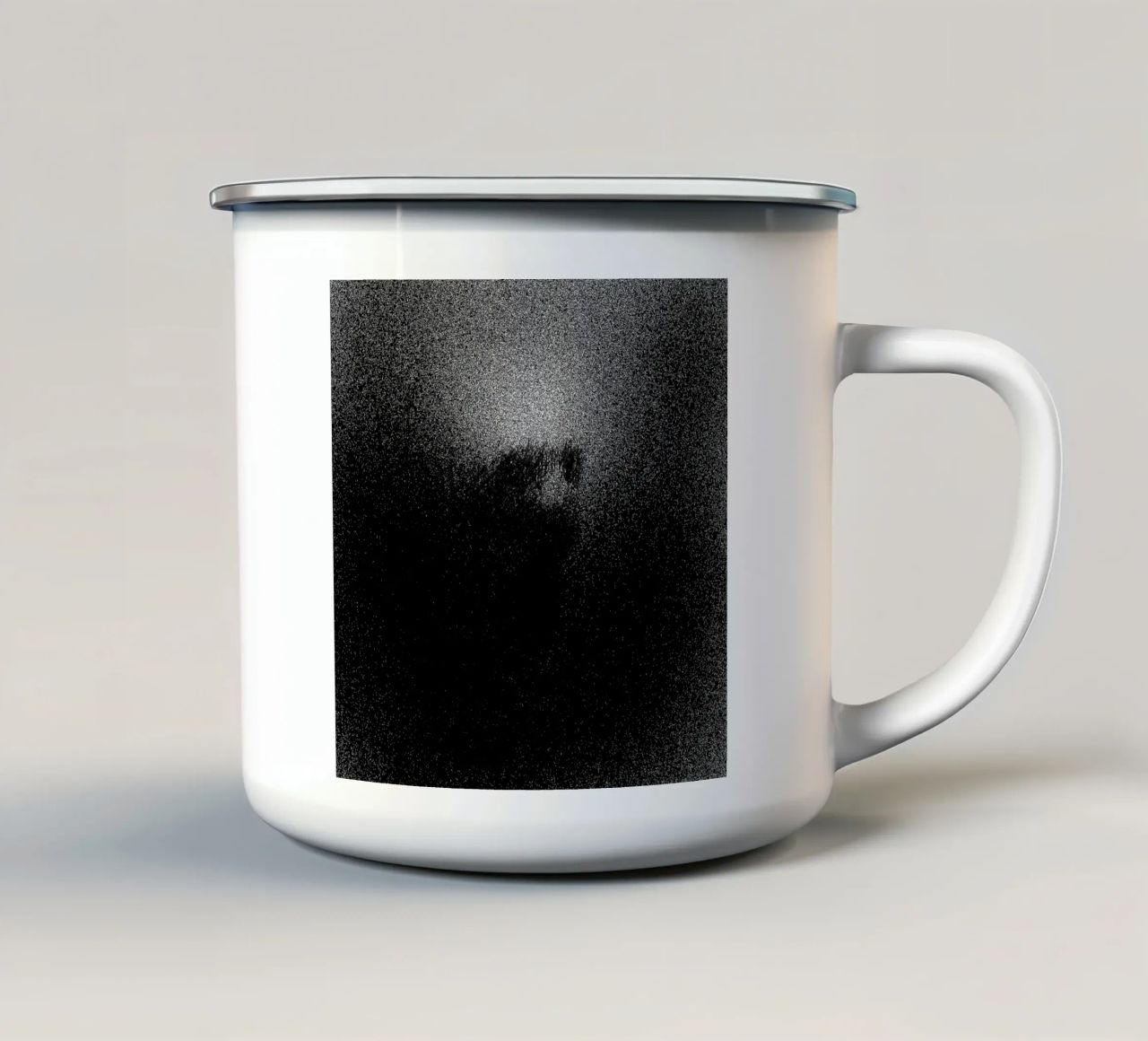 La morte è poco più tazza in smalto da lila Shop