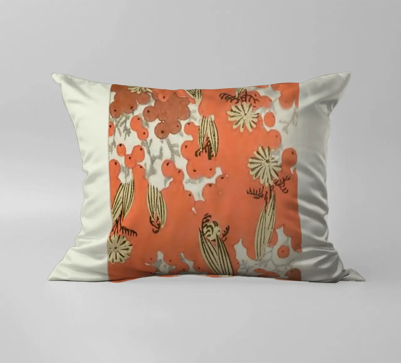 Shin-Bijutsukai - Berry decorative cushion by Vintage by JUNIQE
