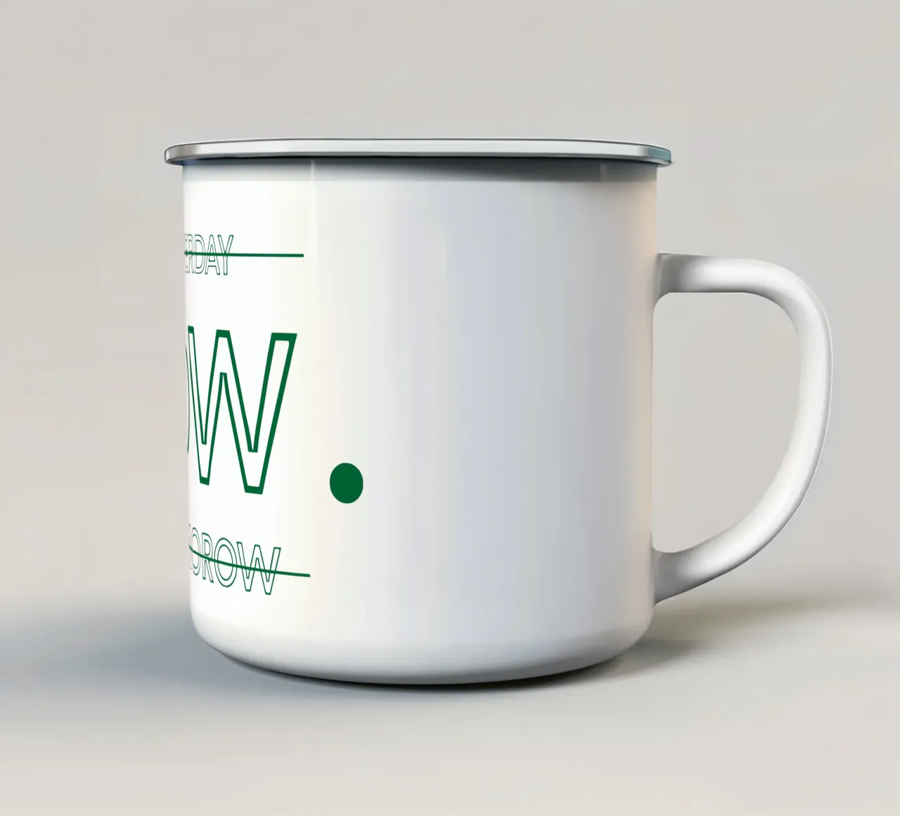 Ora tazza in smalto da Gunawan Rb