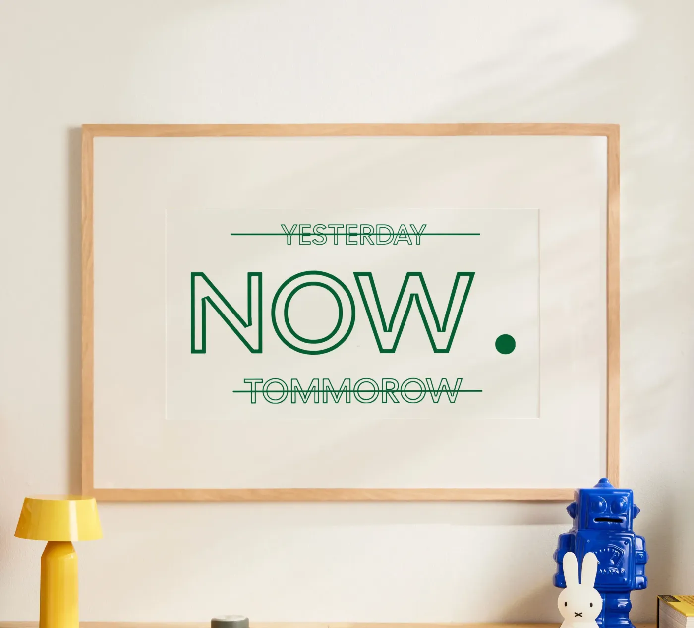Now poster by Gunawan Rb