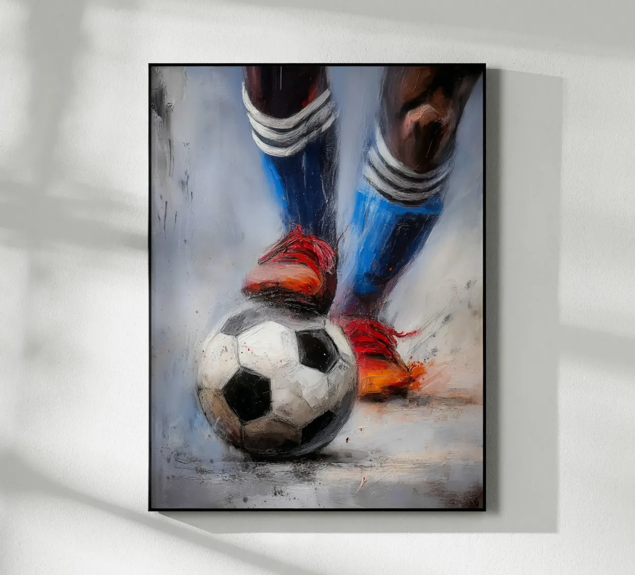 Soccer II acrylic glass by Kinderherz