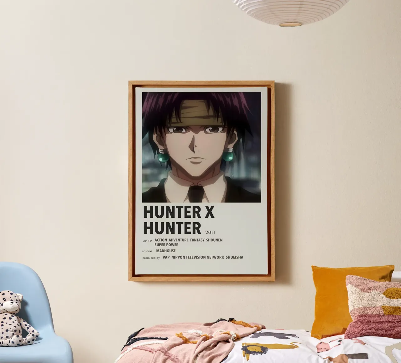 HUNTER X HUNTER 2011 tela con Cornice a cassetta da Totoya