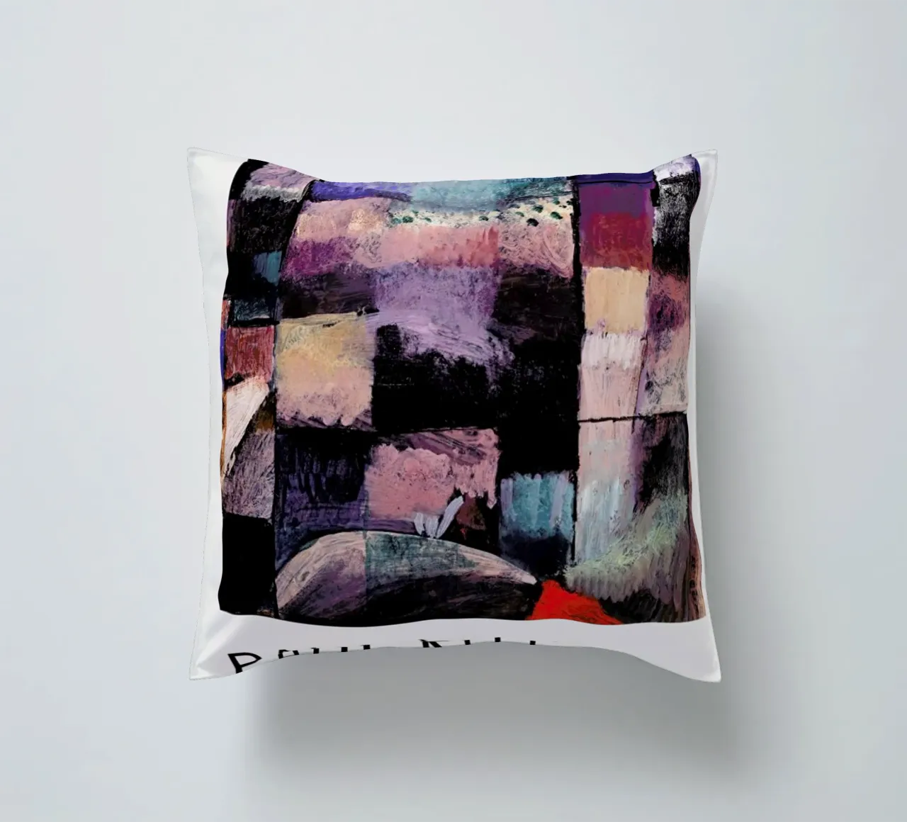 Klee - On a Motif from Hammamet kussen van Vintage by JUNIQE