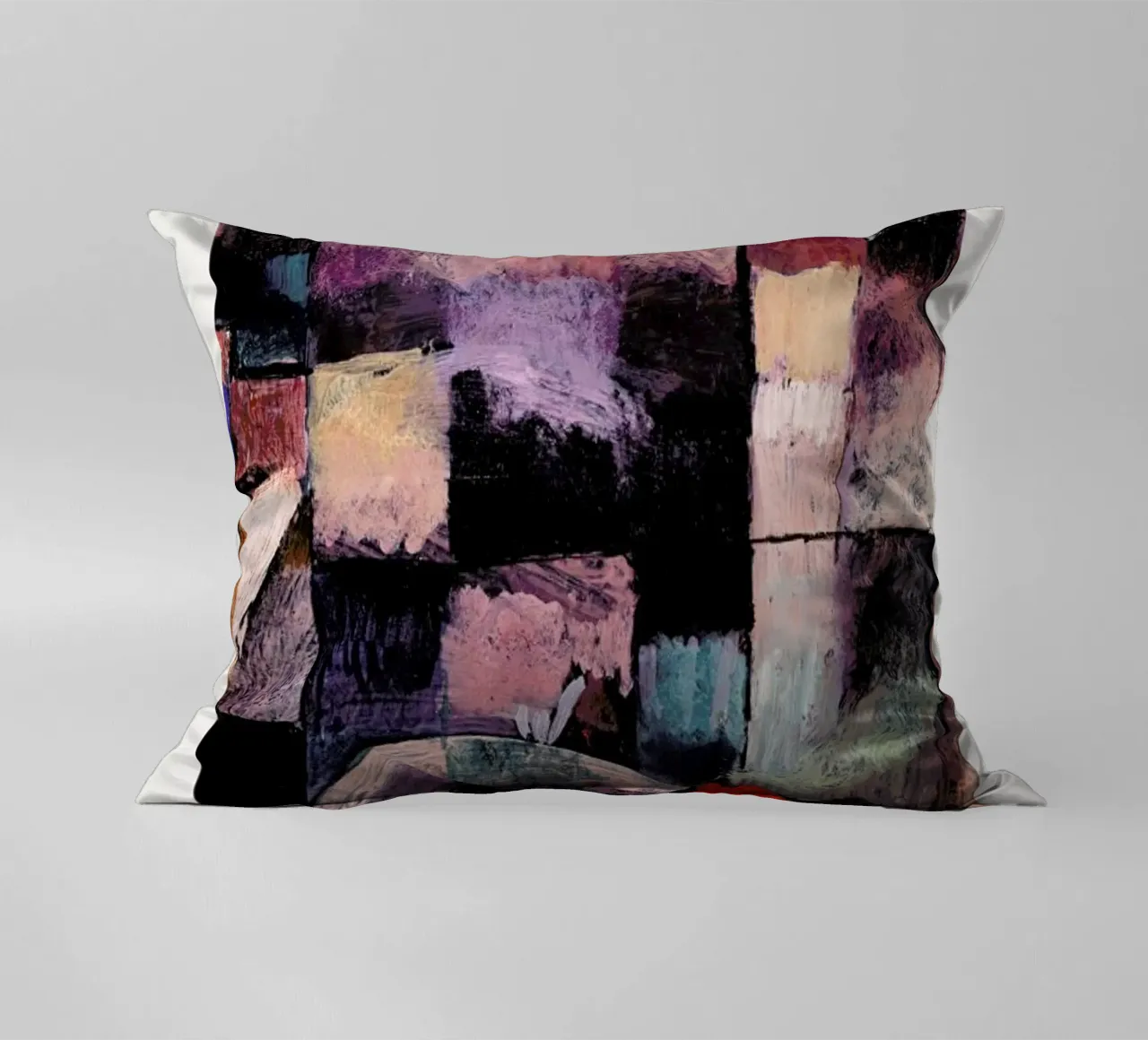 Klee - On a Motif from Hammamet decorative cushion by Vintage by JUNIQE