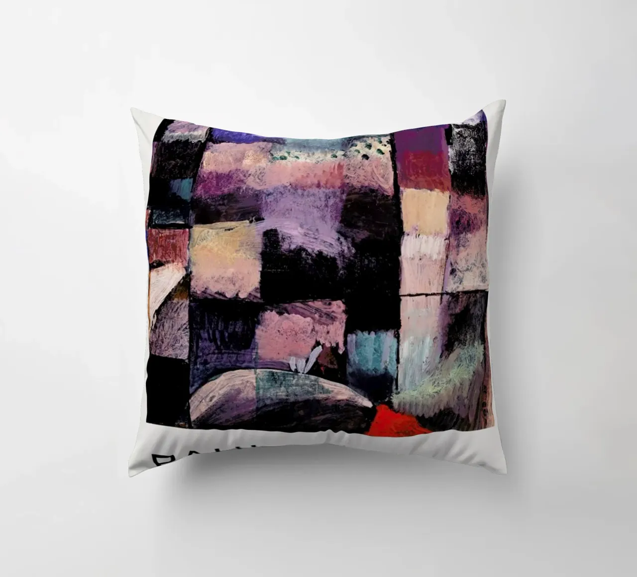 Klee - On a Motif from Hammamet kussen van Vintage by JUNIQE