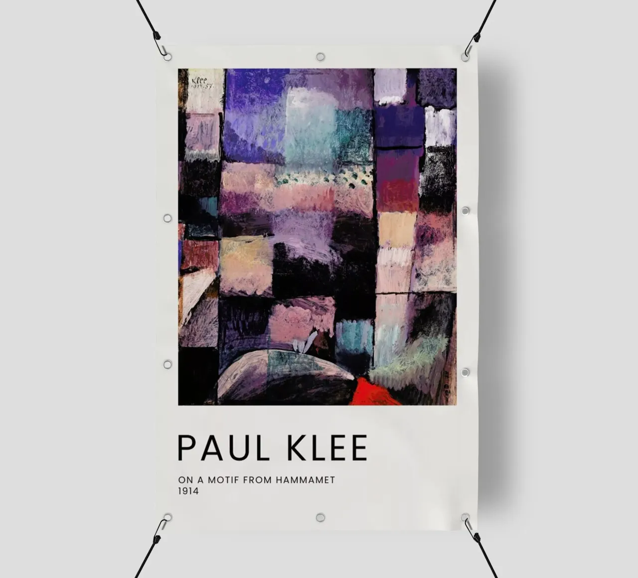 Klee - On a Motif from Hammamet telo in pvc da Vintage by JUNIQE