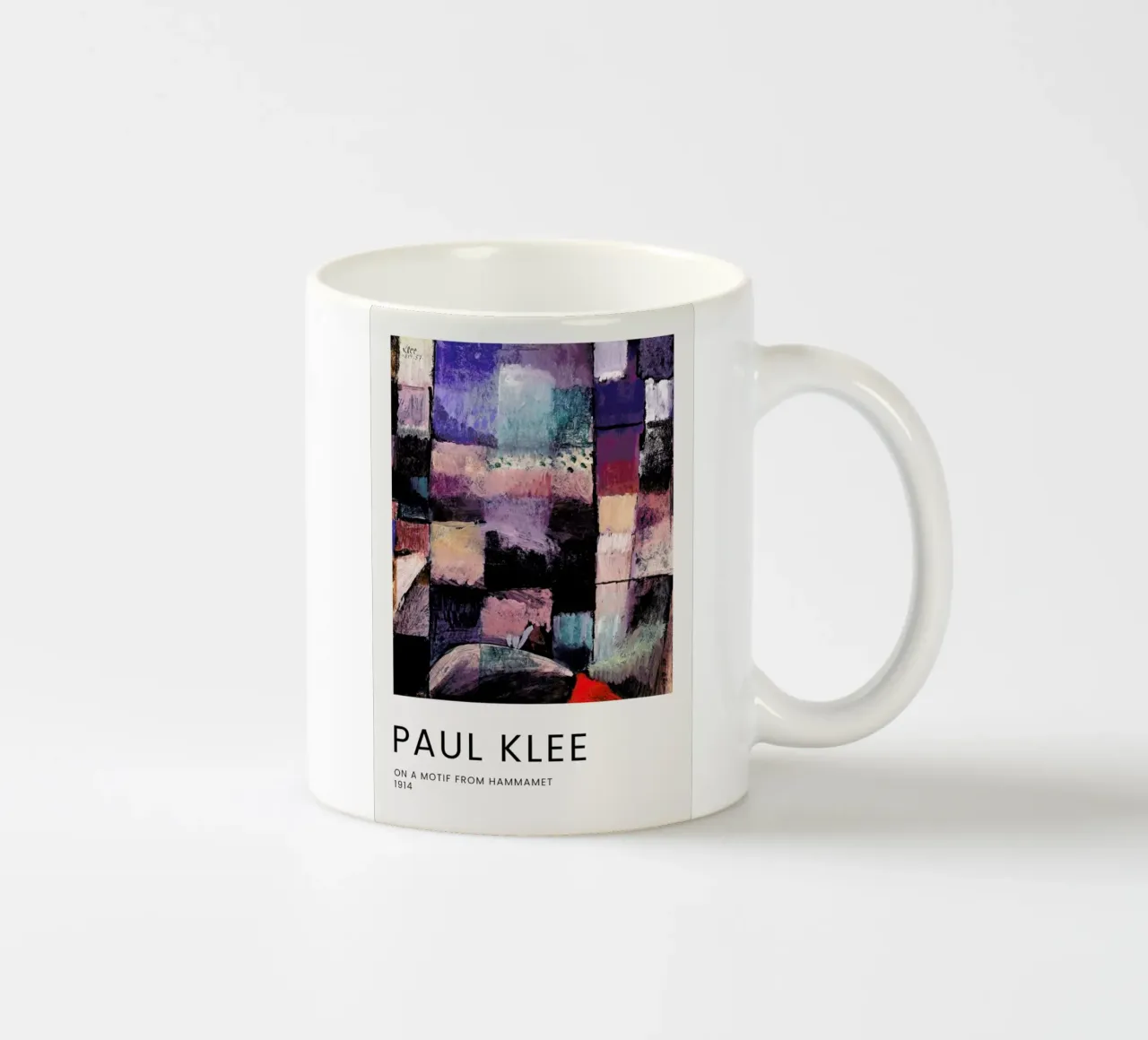 Klee - On a Motif from Hammamet mug en céramique de Vintage by JUNIQE
