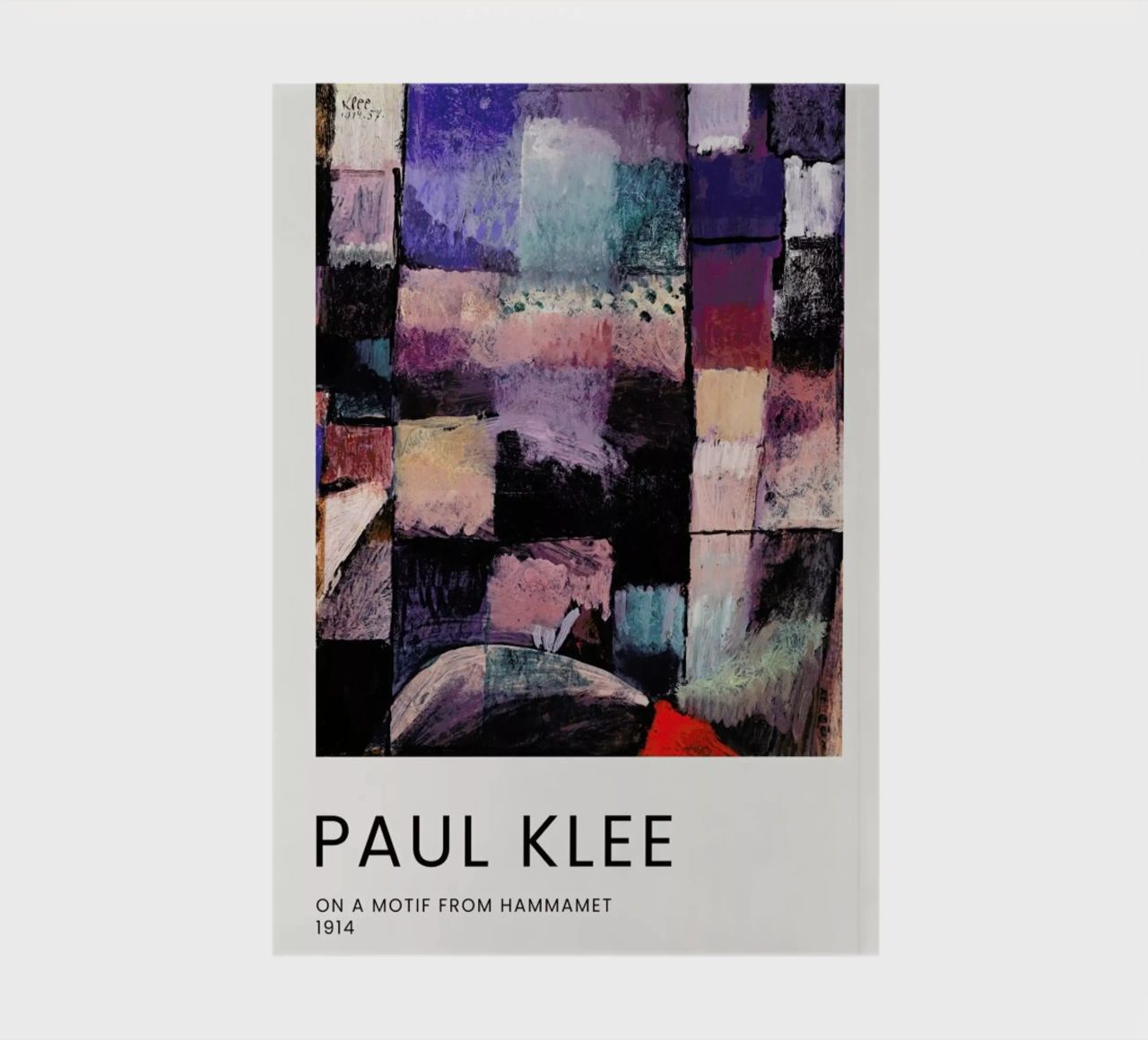 Klee - On a Motif from Hammamet notebook by Vintage by JUNIQE