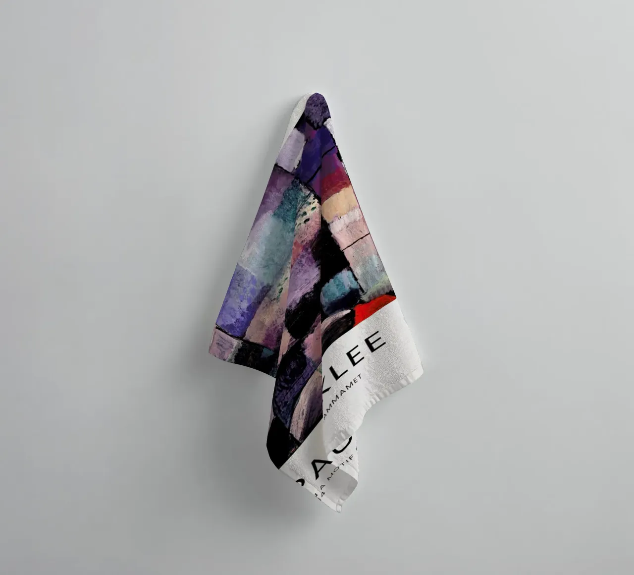 Klee - On a Motif from Hammamet asciugamano da bagno da Vintage by JUNIQE