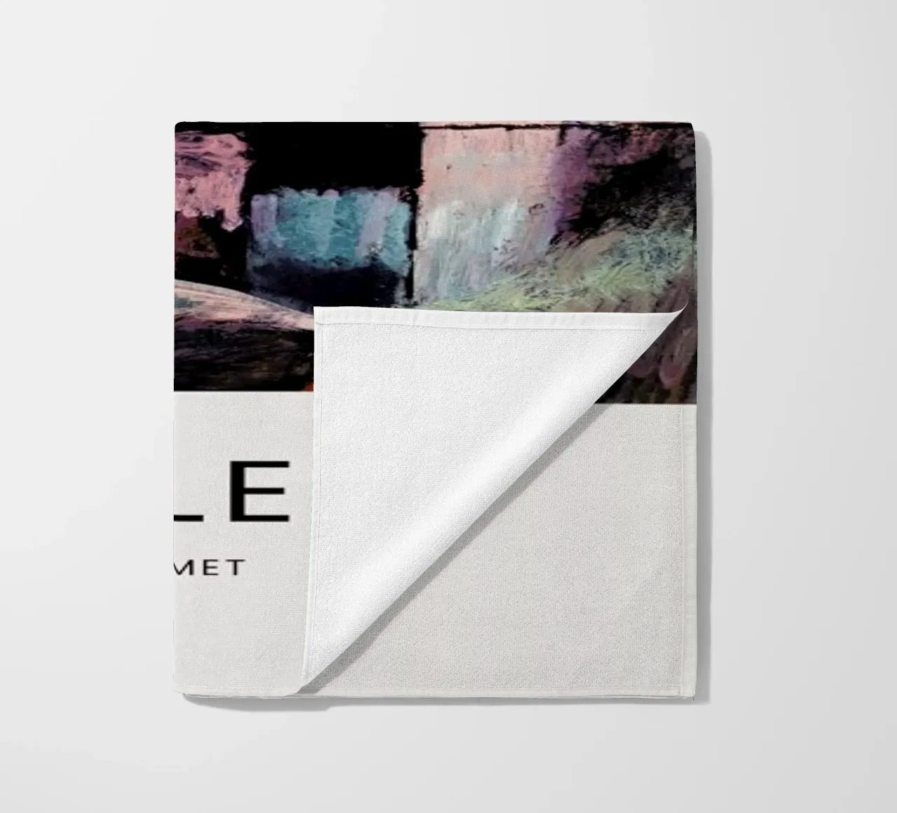 Klee - On a Motif from Hammamet beach towel by Vintage by JUNIQE