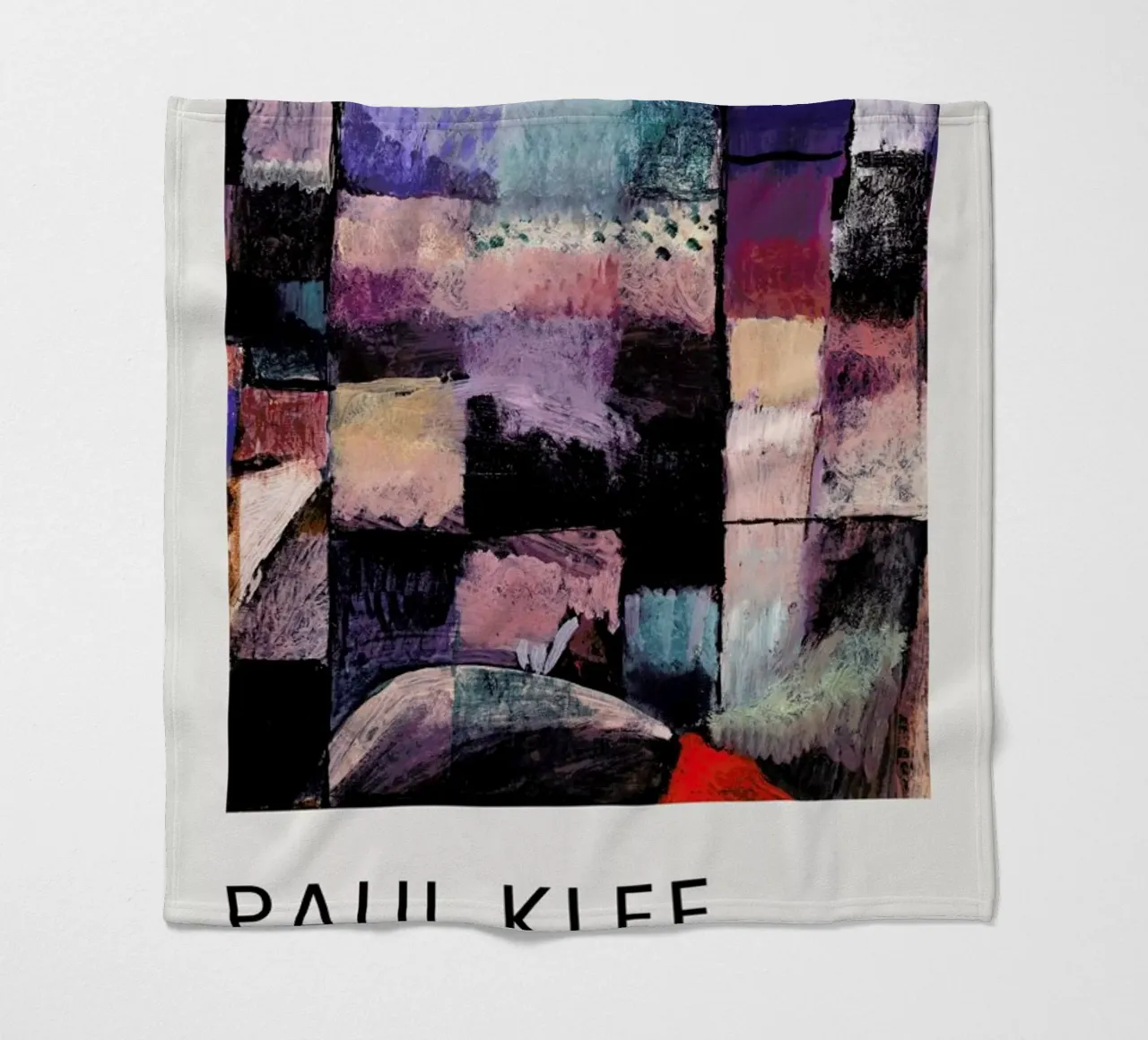 Klee - On a Motif from Hammamet coperta in pile da Vintage by JUNIQE