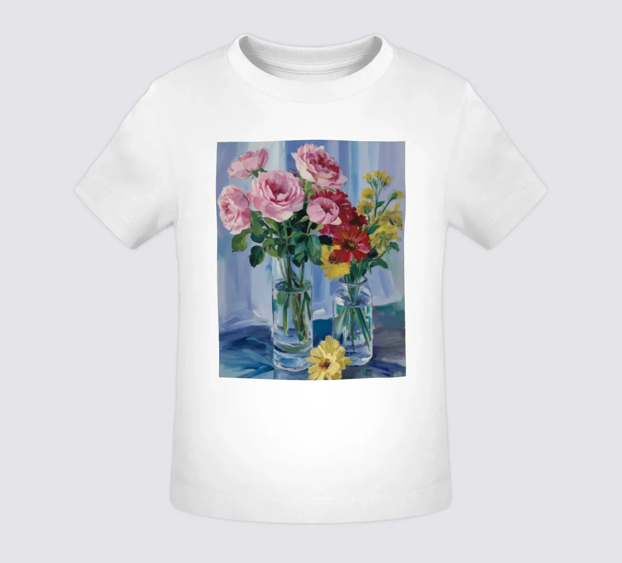 Bouquet in fiore maglietta neonato da Mystic Grain