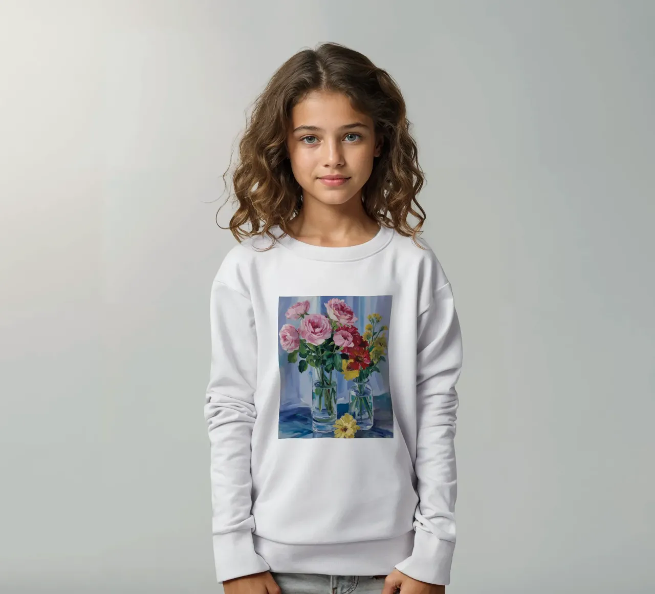 Bouquet in fiore felpa bambino da Mystic Grain