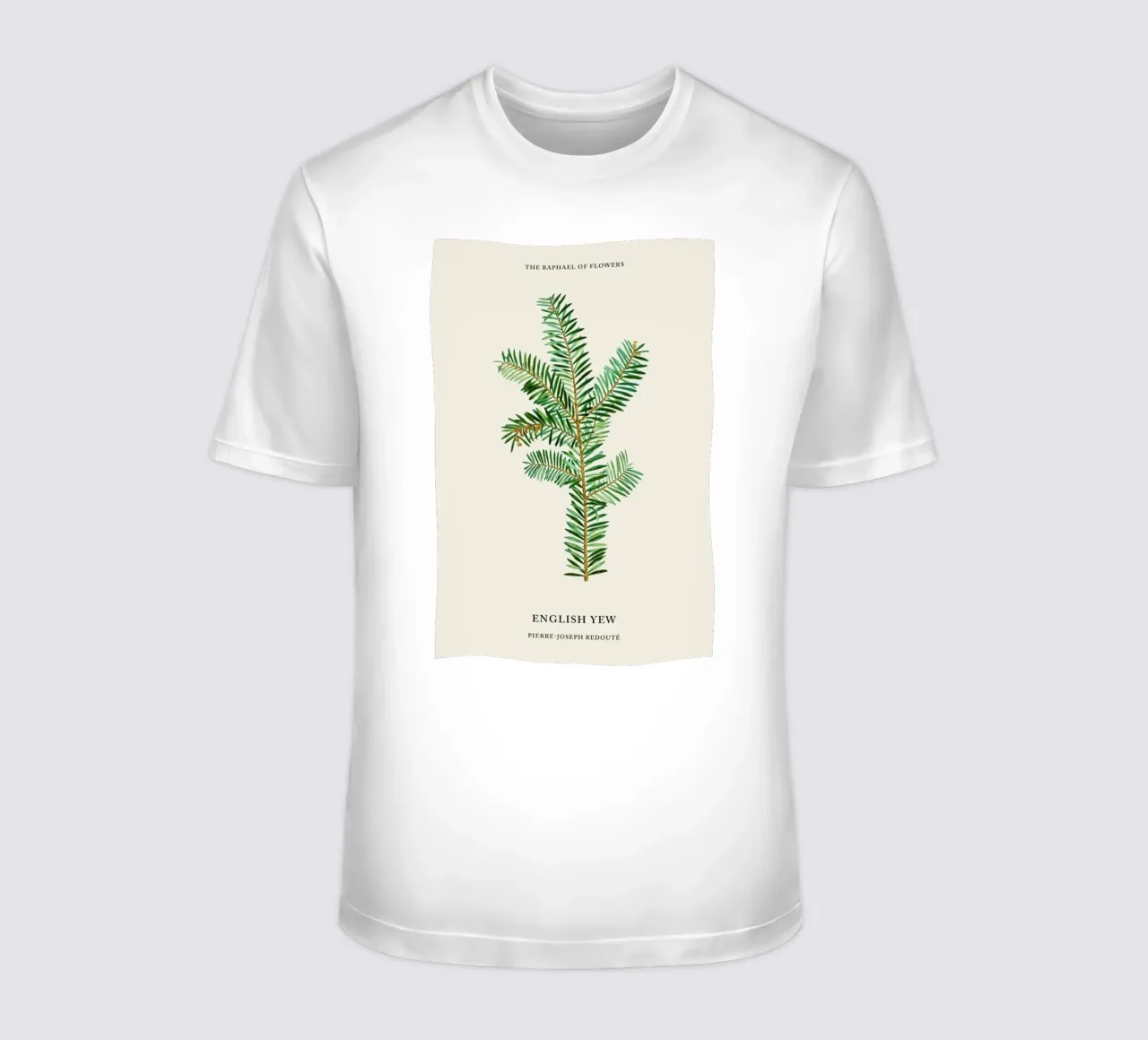 Pierre-Joseph Redouté - English Yew t-shirt da Vintage by JUNIQE