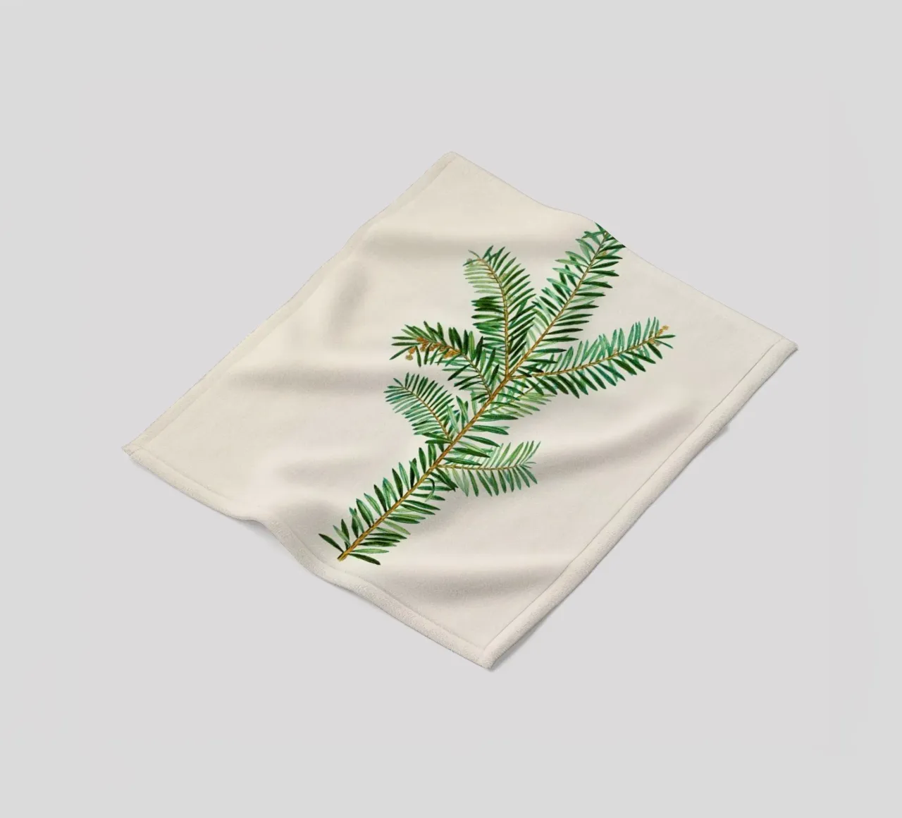 Pierre-Joseph Redouté - English Yew coperta in pile da Vintage by JUNIQE