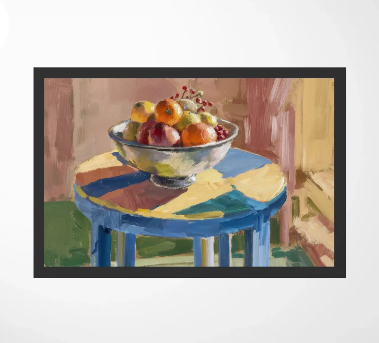 Fruit Table Harmony doormat by Mystic Grain