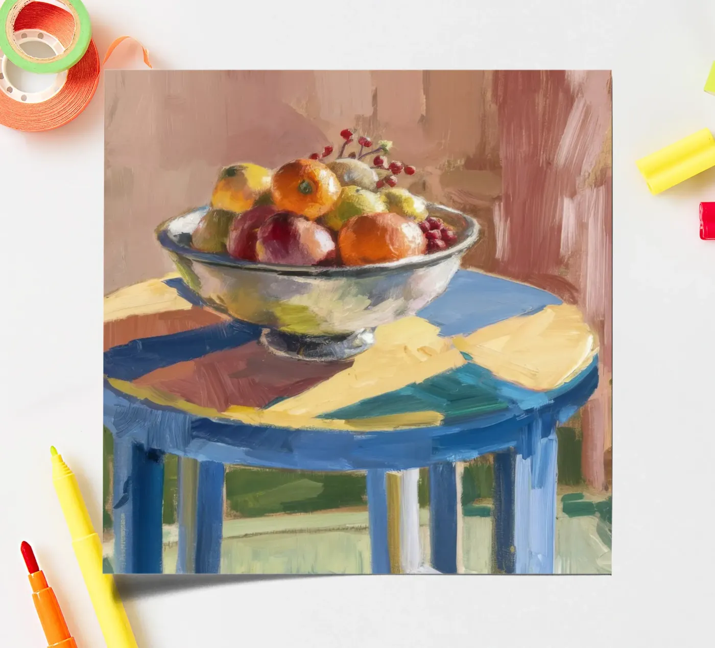 Fruit Table Harmony sticker sheet by Mystic Grain