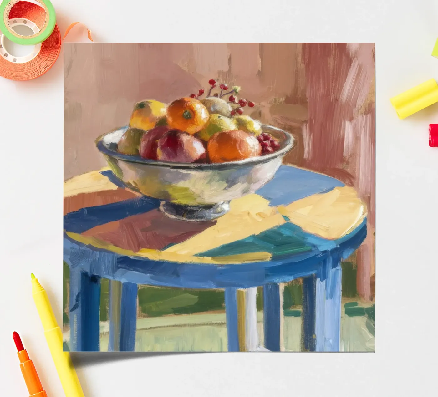 Fruit Table Harmony sticker sheet by Mystic Grain