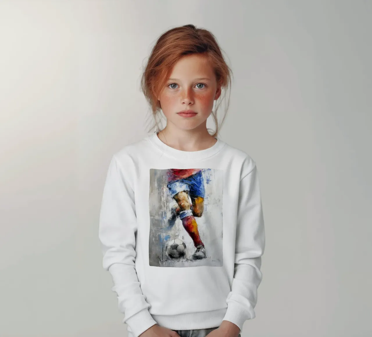 Soccer IV kids sweatshirt by Kinderherz