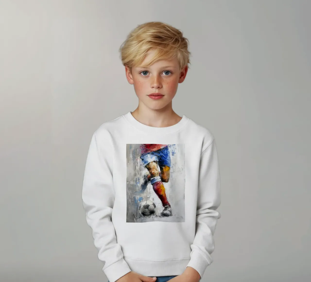 Soccer IV kids sweatshirt by Kinderherz