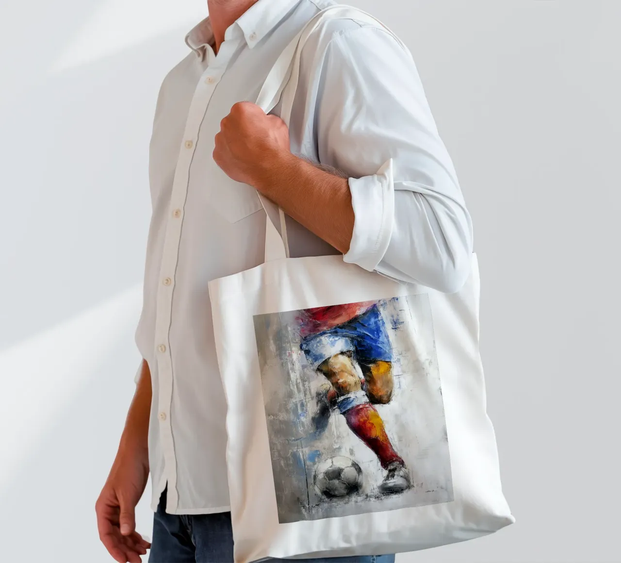 Soccer IV tote bag by Kinderherz