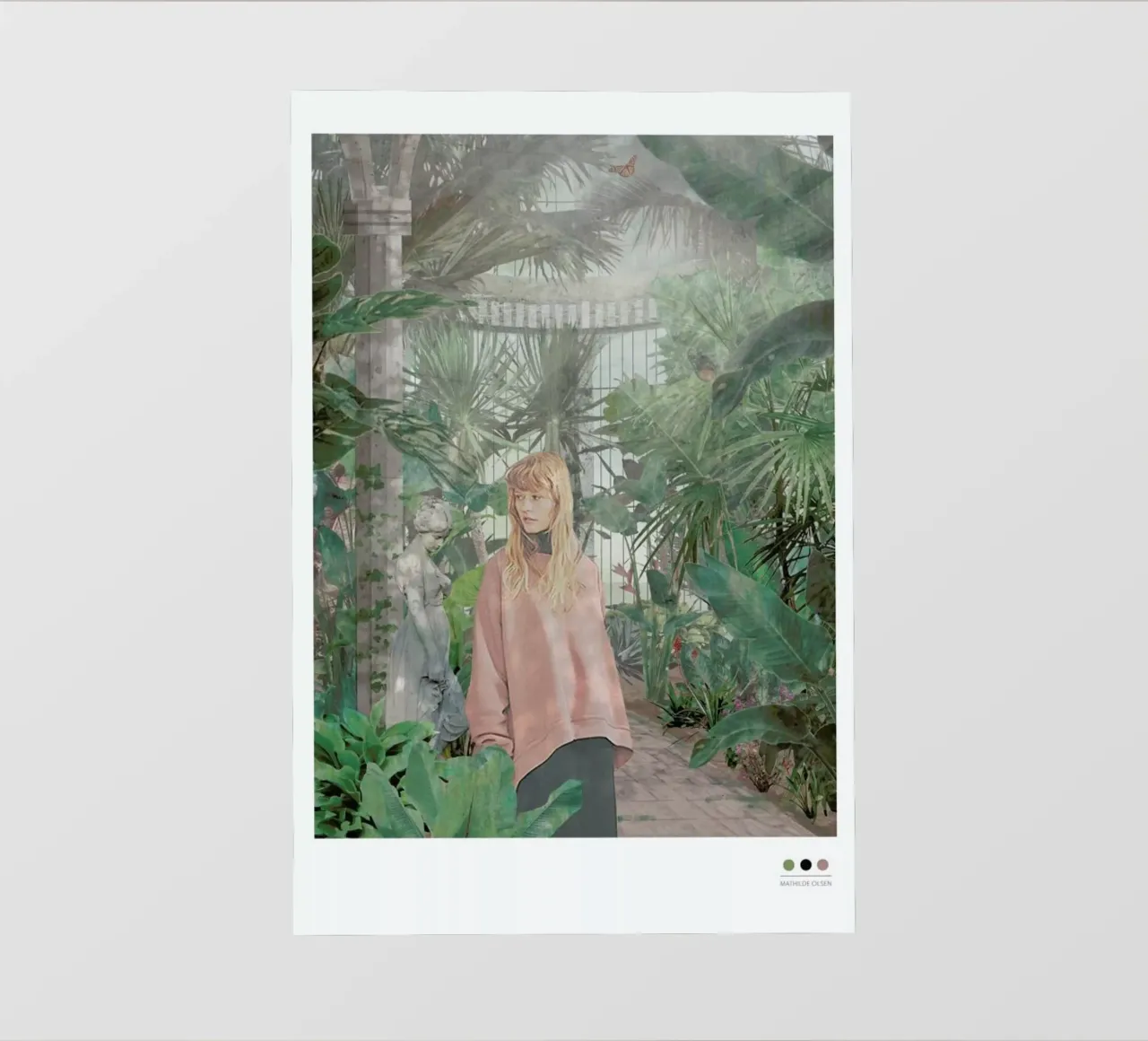 Botanical Dome telo in pvc da Mathilde Olsen