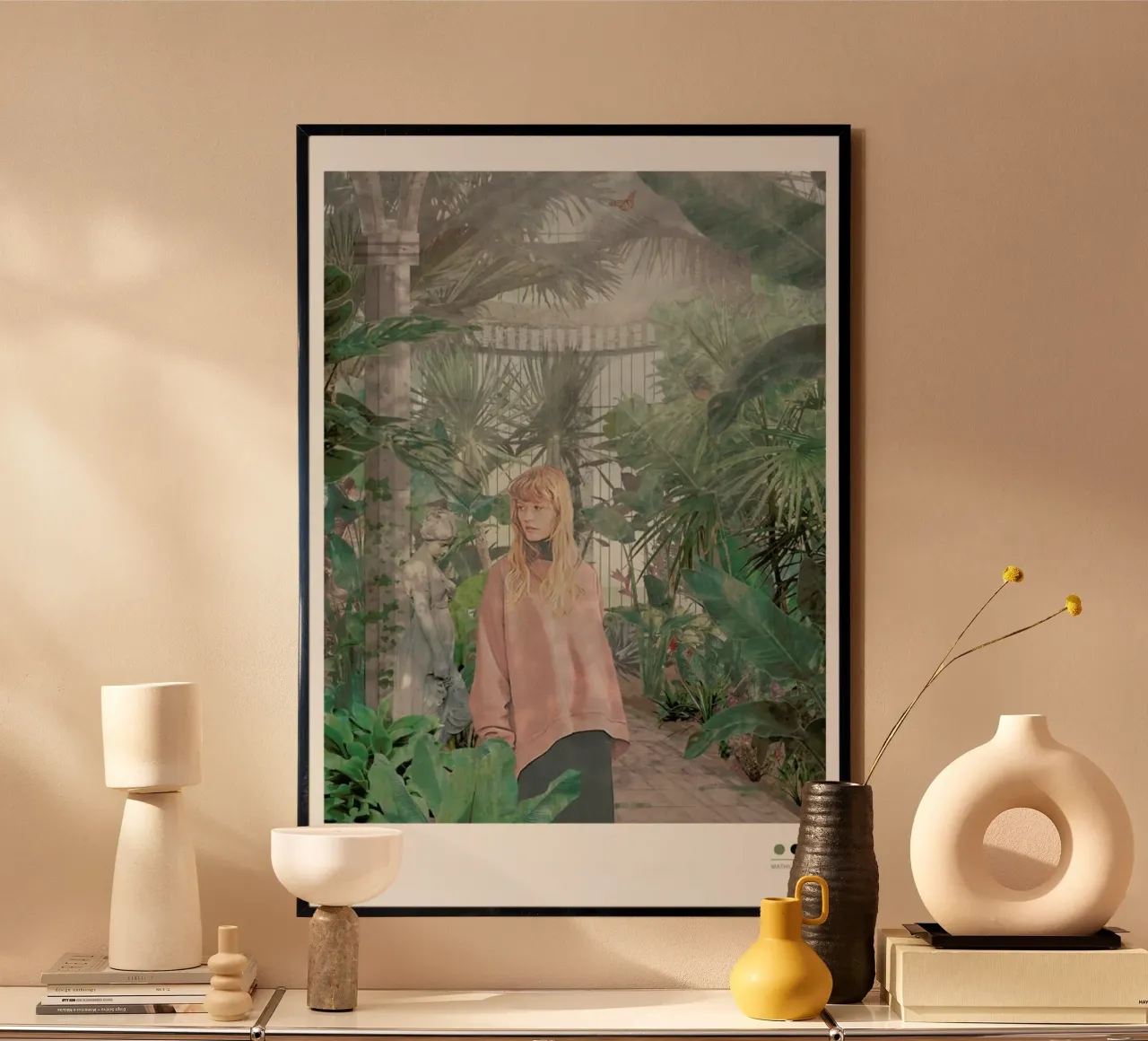 Botanical Dome poster da Mathilde Olsen
