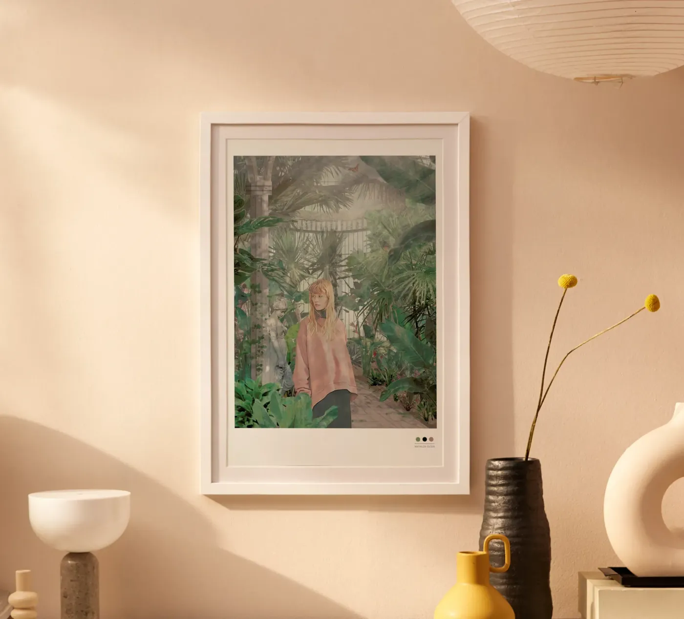 Botanical Dome poster da Mathilde Olsen