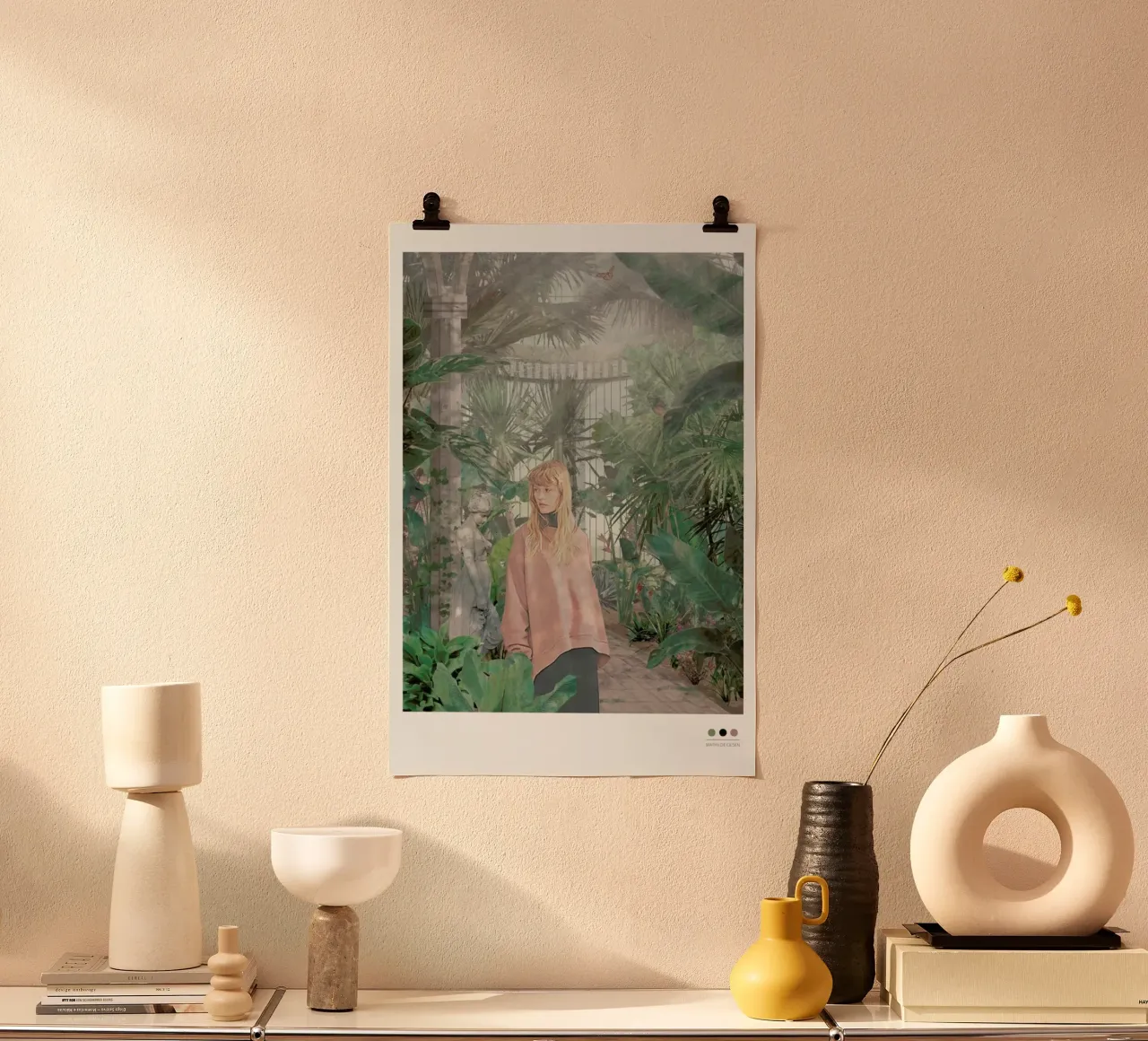 Botanical Dome poster da Mathilde Olsen