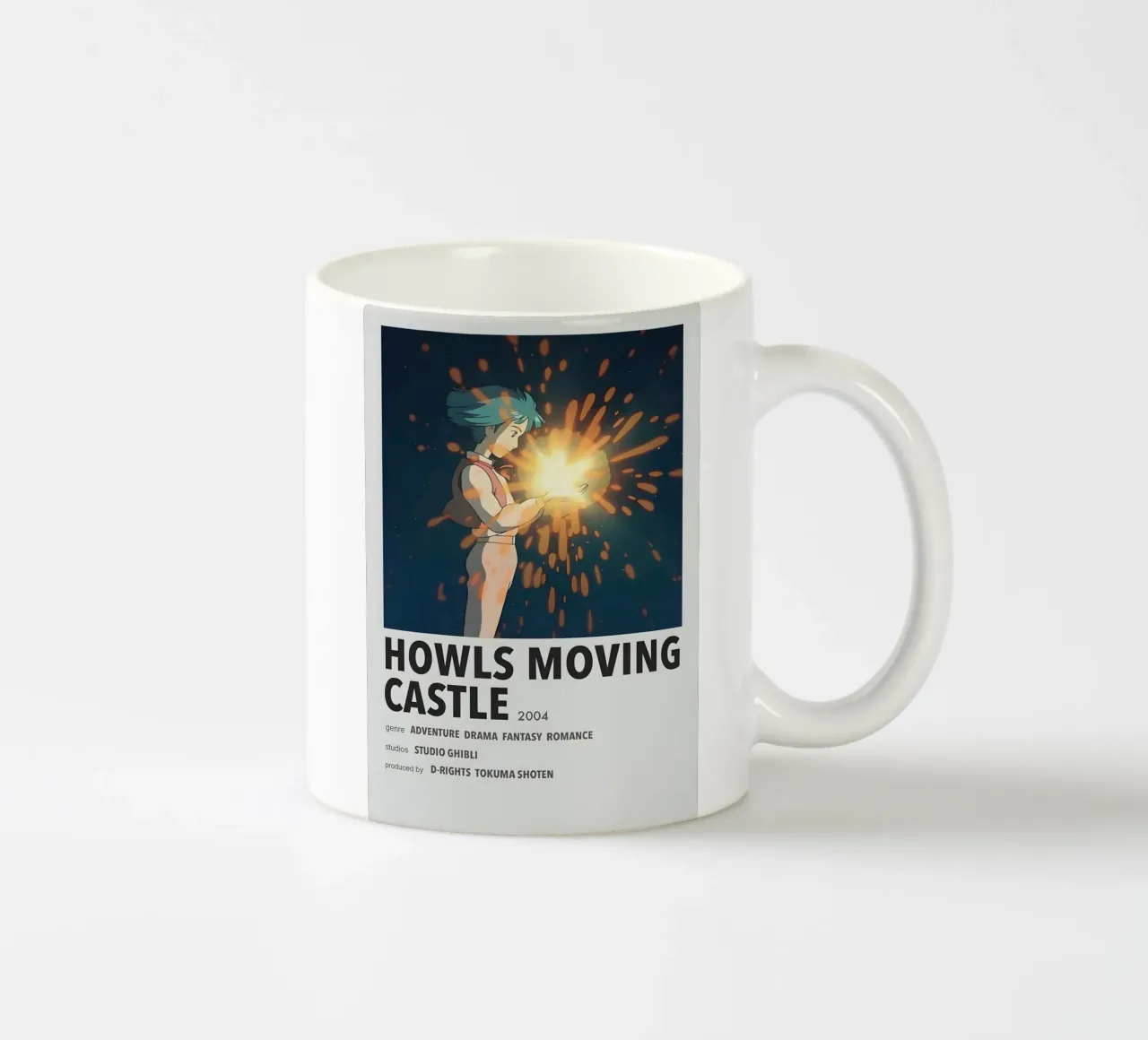 HOWLS MOVING CASTLE 2004 tazza in ceramica da Totoya