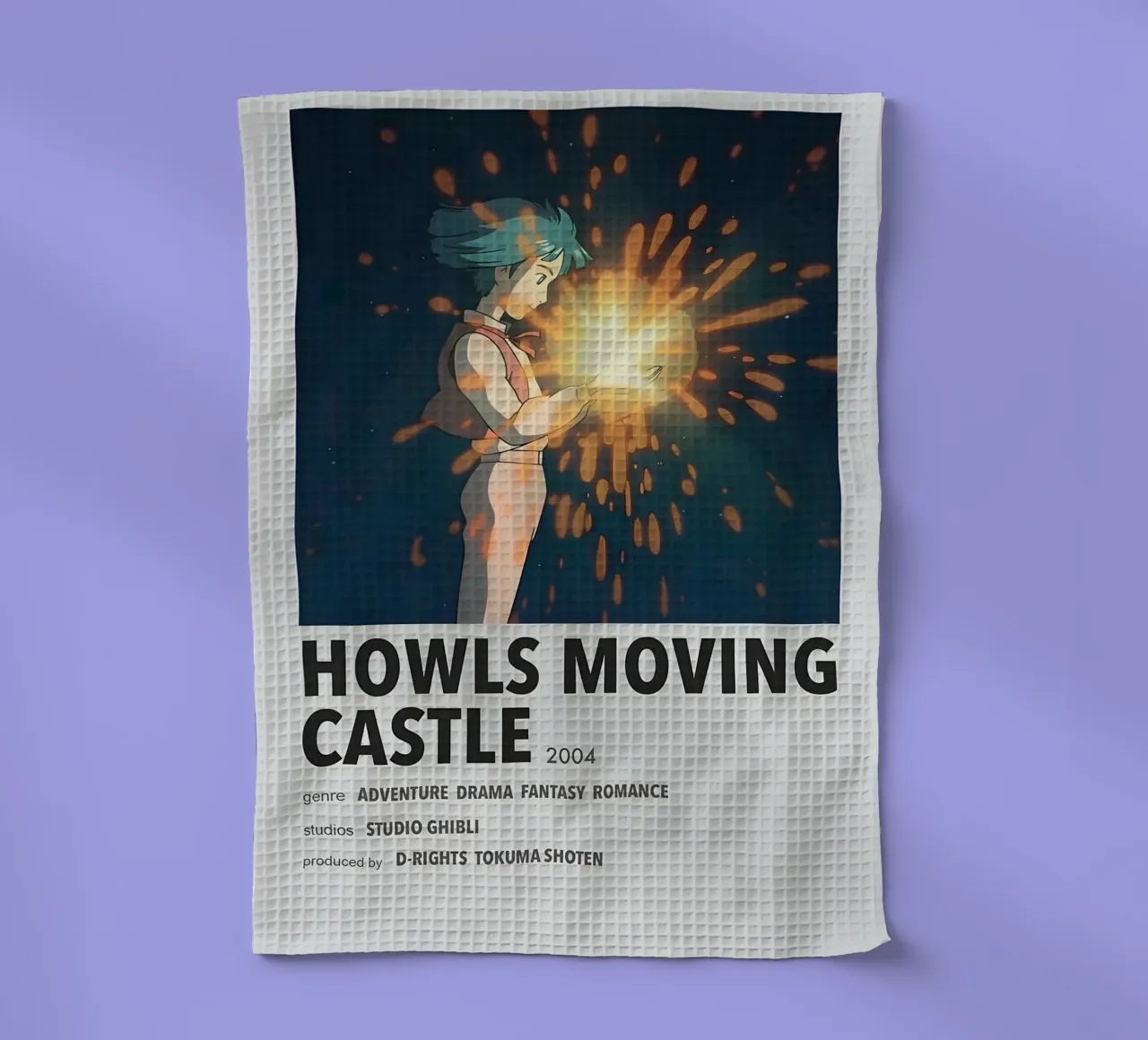 HOWLS MOVING CASTLE 2004 canovaccio da cucina da Totoya
