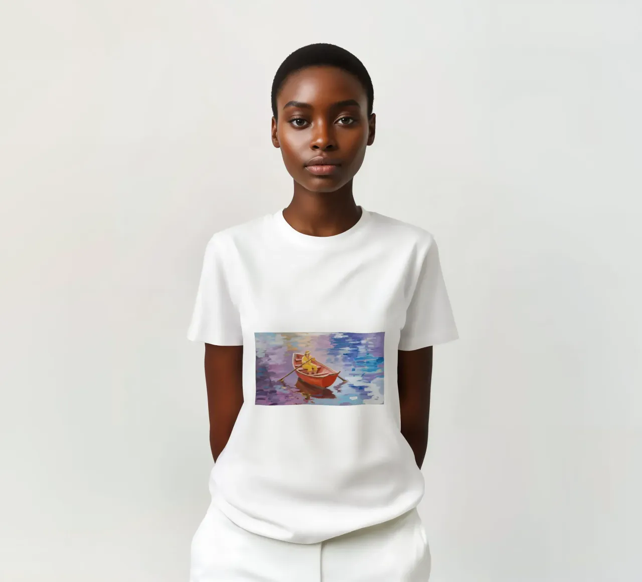 Solitude in Row t-shirt by Mystic Grain