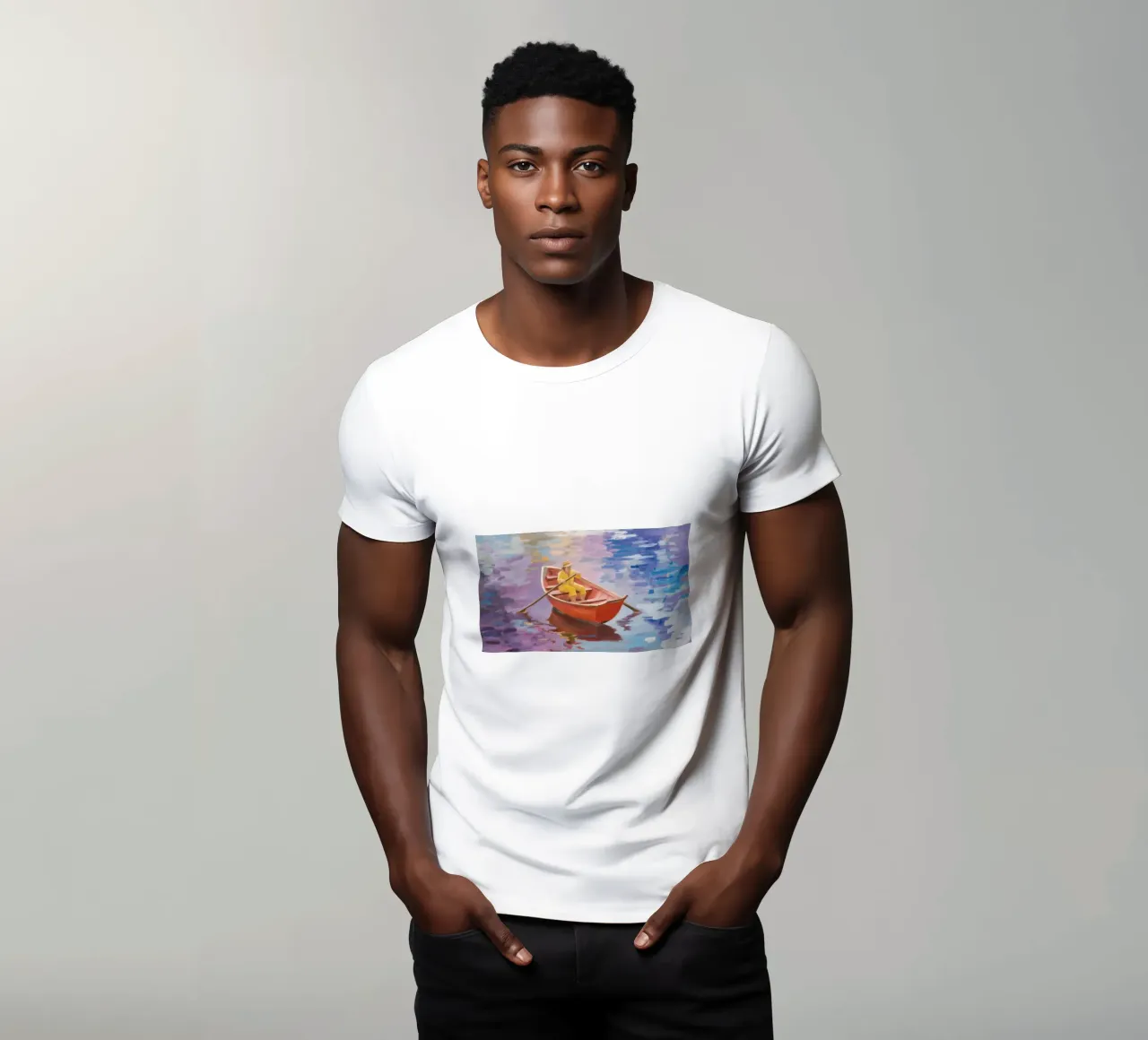 Solitude in Row t-shirt by Mystic Grain