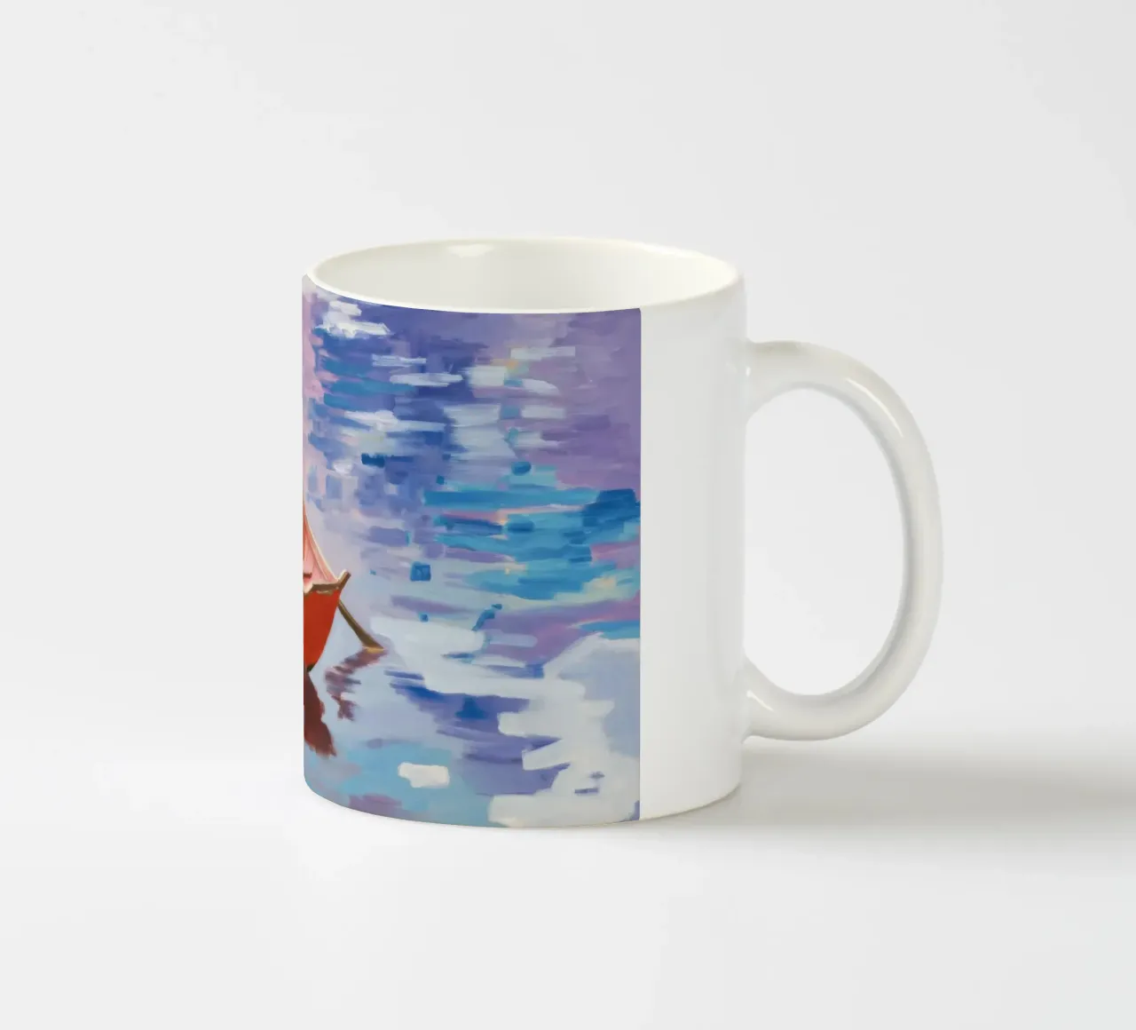 Solitudine in fila tazza in ceramica da Mystic Grain