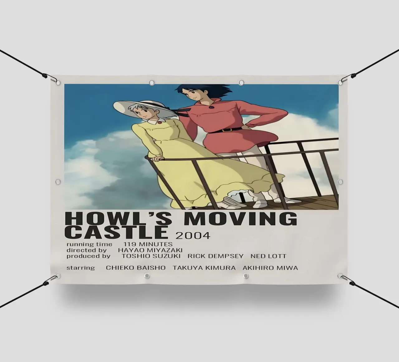 HOWL'S MOVING CASTLE  2004 pvc-zeil van Totoya