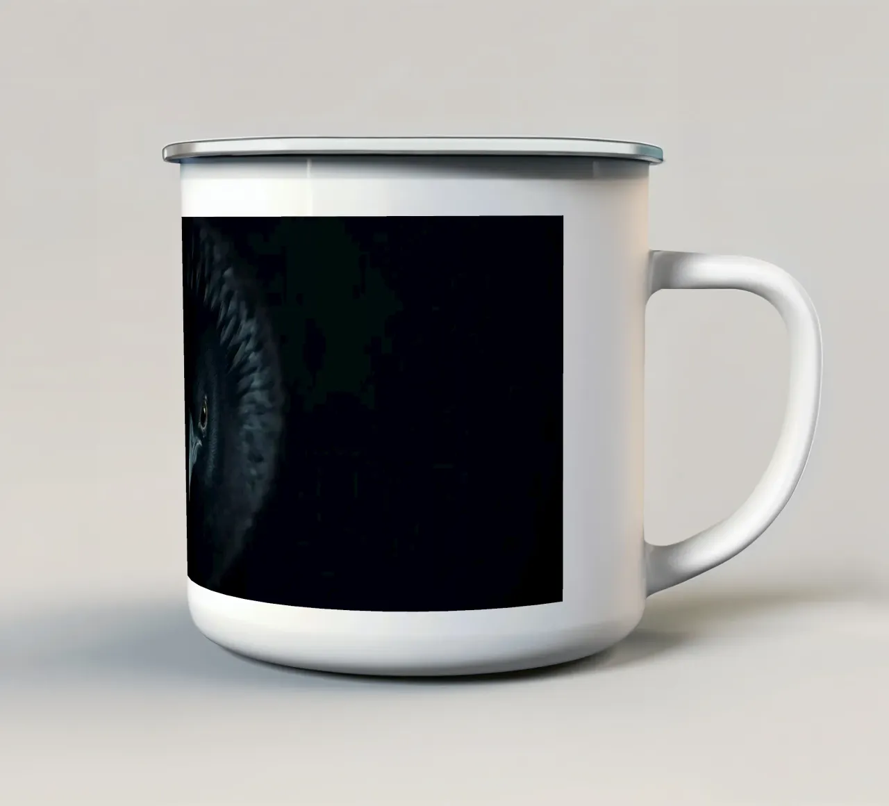 Sempre a guardare tazza in smalto da DesignDoodle