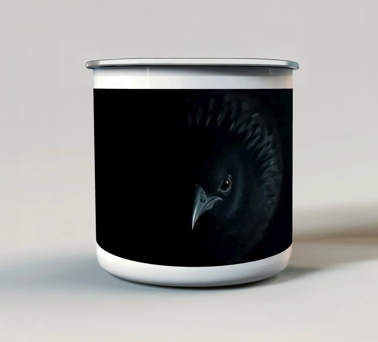 Sempre a guardare tazza in smalto da DesignDoodle