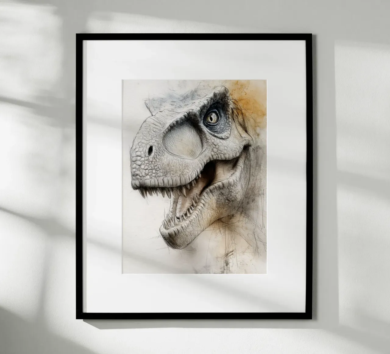 Dinosaur / T-Rex poster by Kinderherz