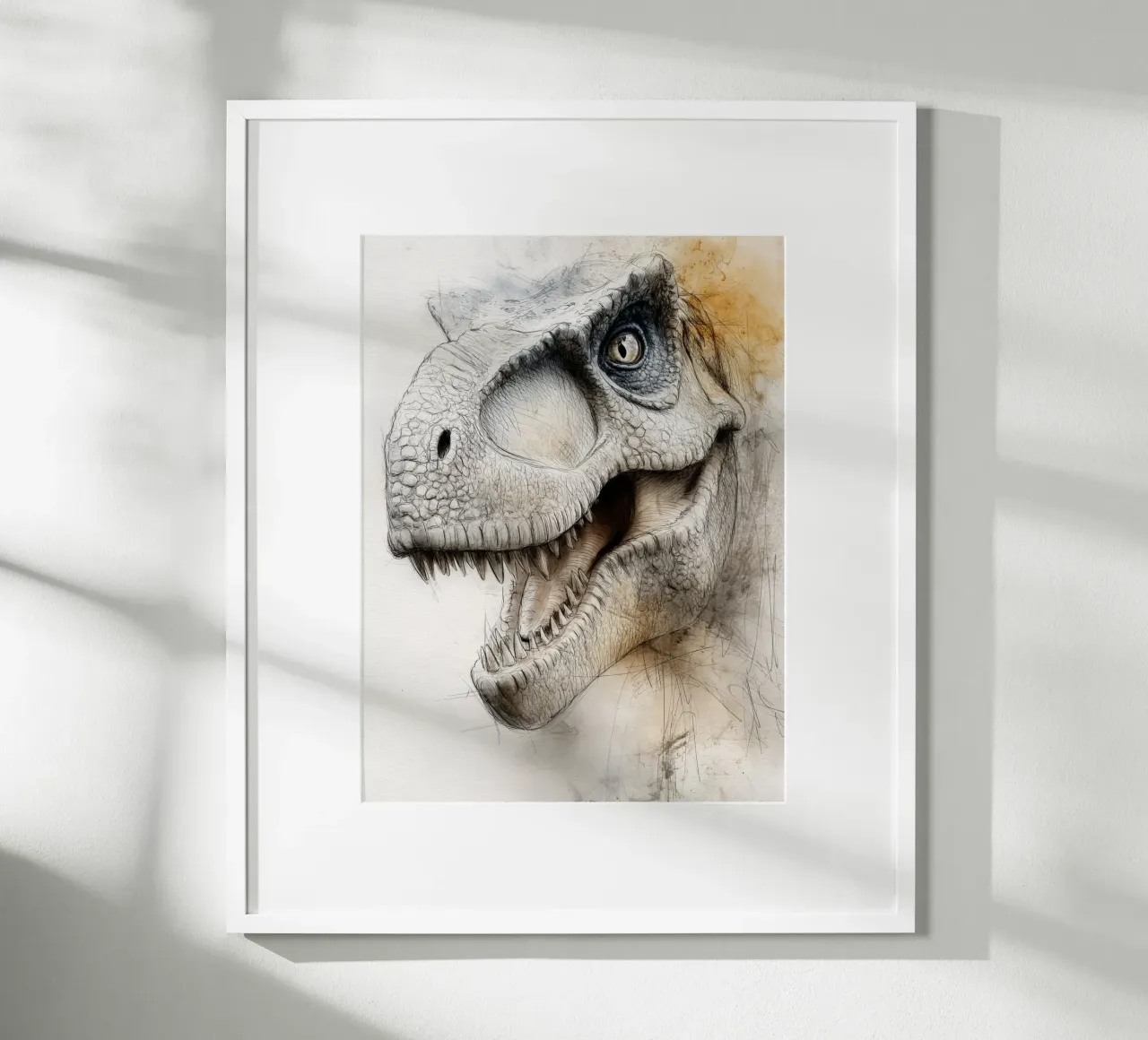 Dinosaur / T-Rex poster by Kinderherz