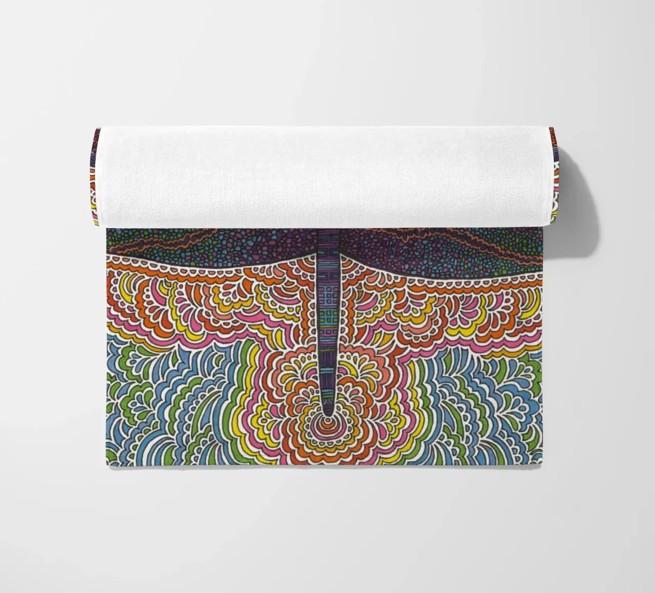 Dragonfly Drawing Meditation telo mare da KP Design